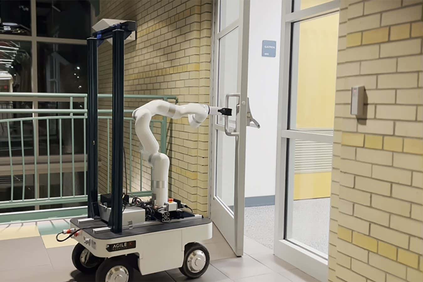 This robot can figure out how to open almost any door on its own