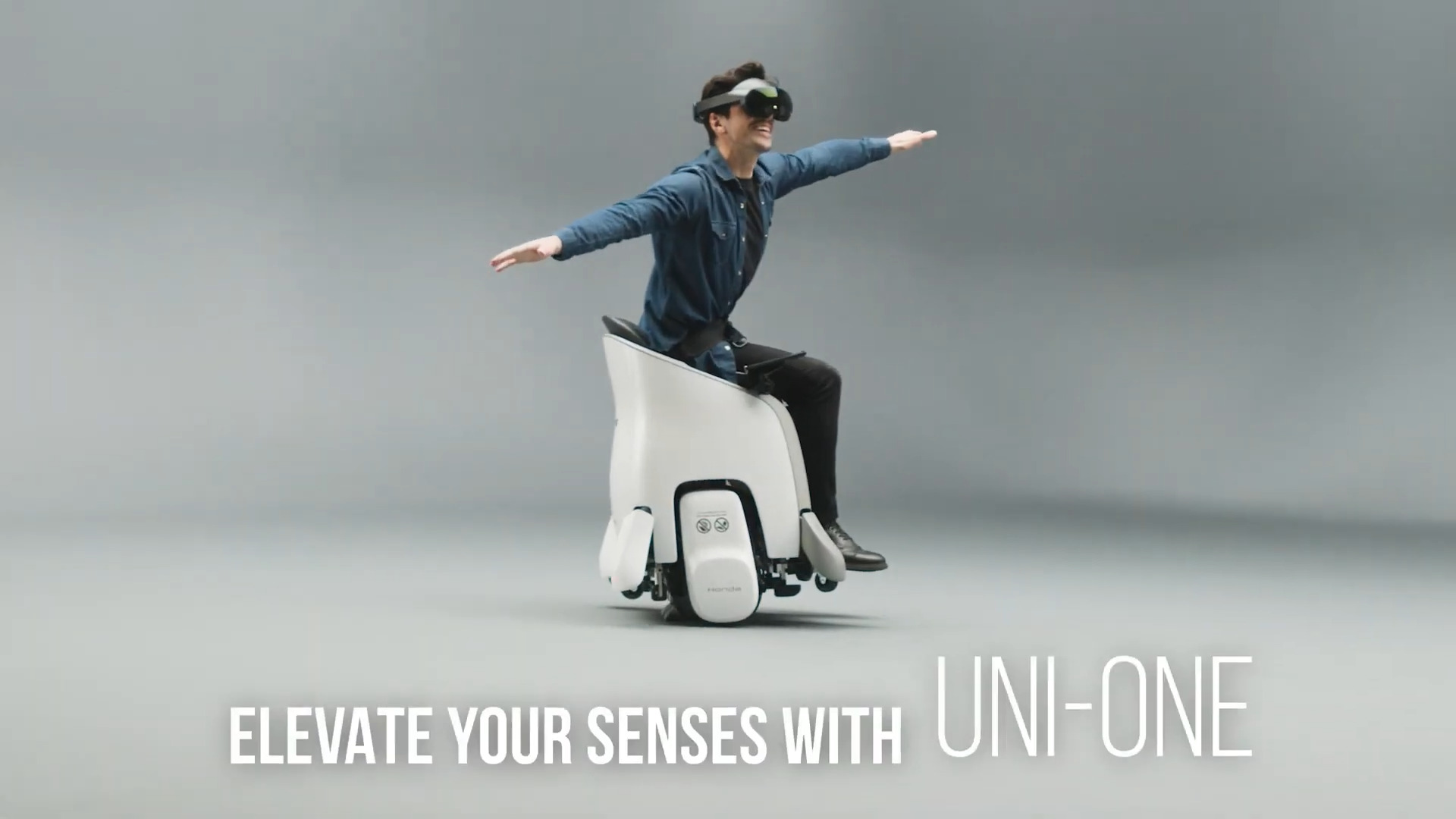 Honda reckons its Segway-like wheelchair can deliver 'the peaceful feeling of floating in the sky' when paired with VR and isn't just for people with mobility issues