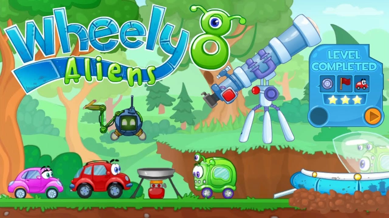 Wheely 8 – Aliens Puzzle Game – Unblocked Games WTF